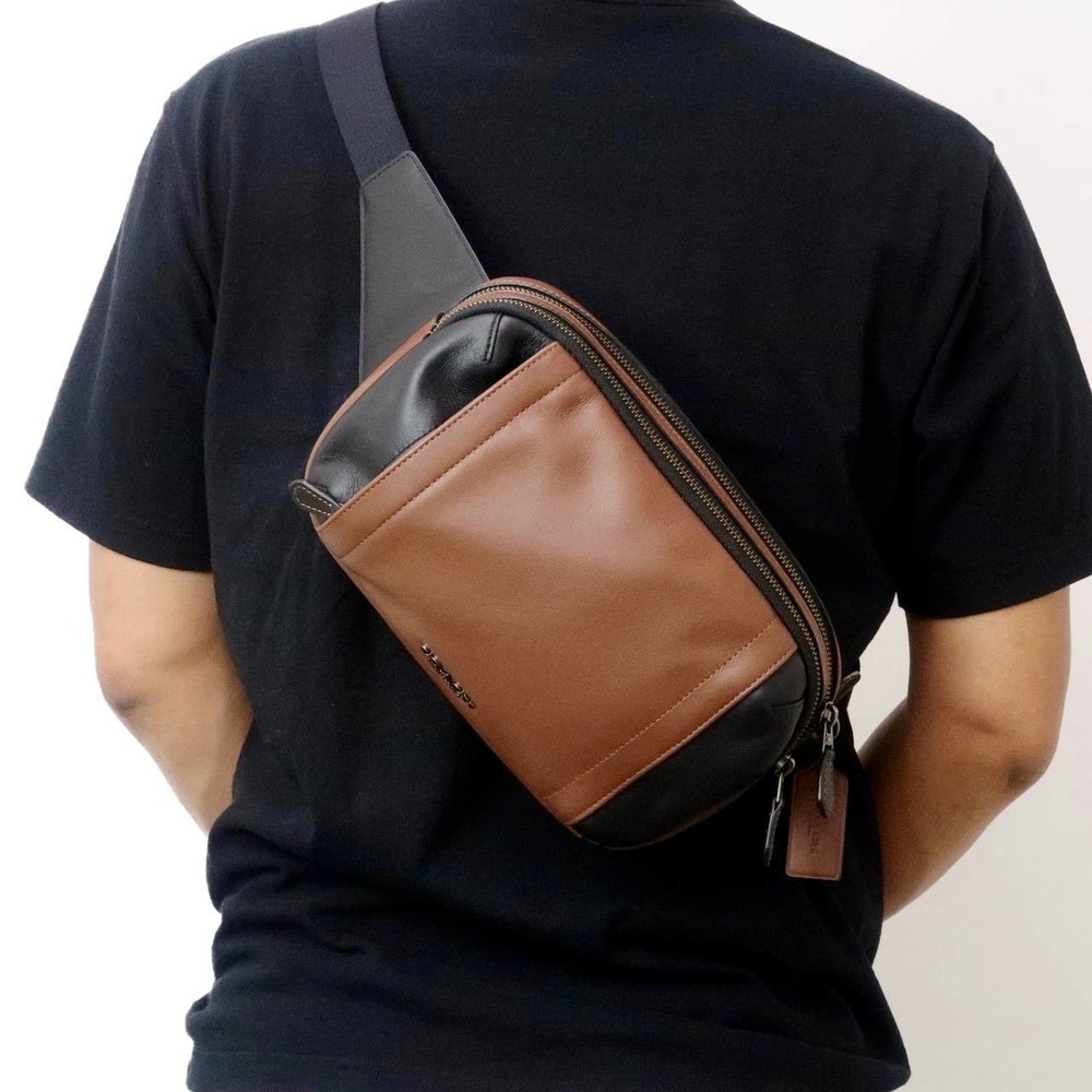 COACH F37594 GRAHAM UTILITY PACK IN SADDLE
